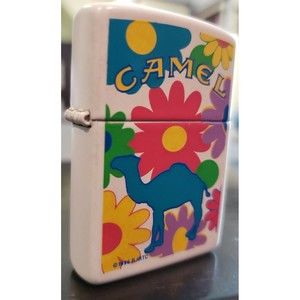 Zippo 1996 Camel Flower Power Lighter New  MIB!!